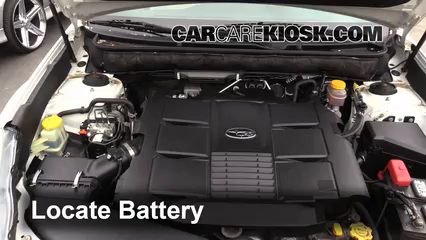 2011 Subaru Outback 3.6R Limited 3.6L 6 Cyl. Battery Jumpstart